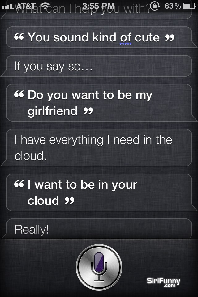 You are currently viewing Siri, I want to be in your cloud