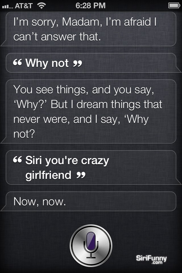 Read more about the article Why not Siri?