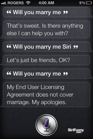 Read more about the article Marry me Siri