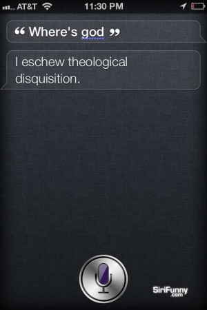 Read more about the article Where’s God Siri?
