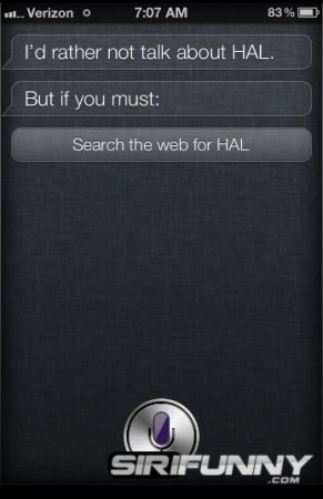 May I call you HAL?