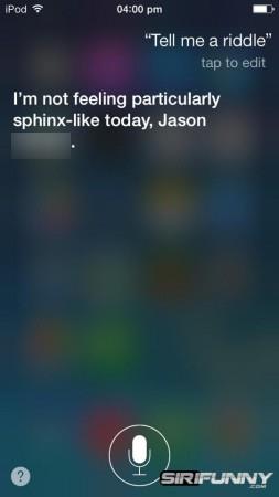 Read more about the article Tell me a riddle again Siri